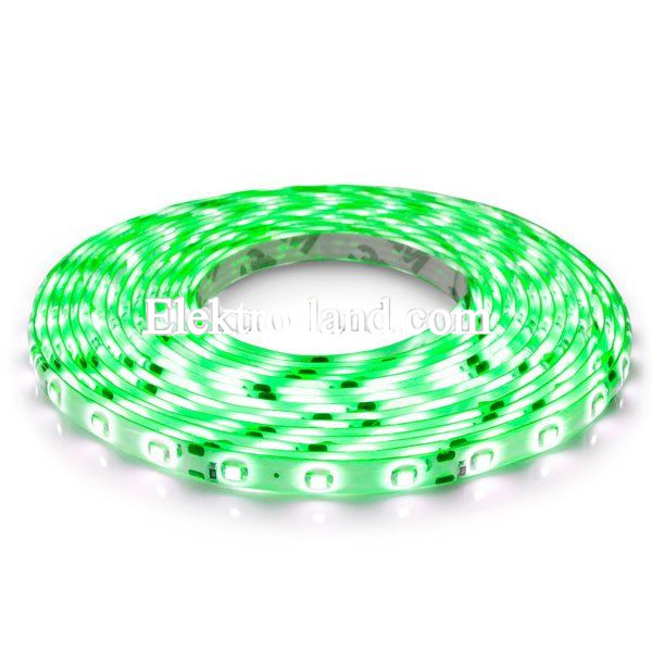 Светодиодная лента зеленый цвет B-LED 3528-60 R IP65 герметичная, 1м